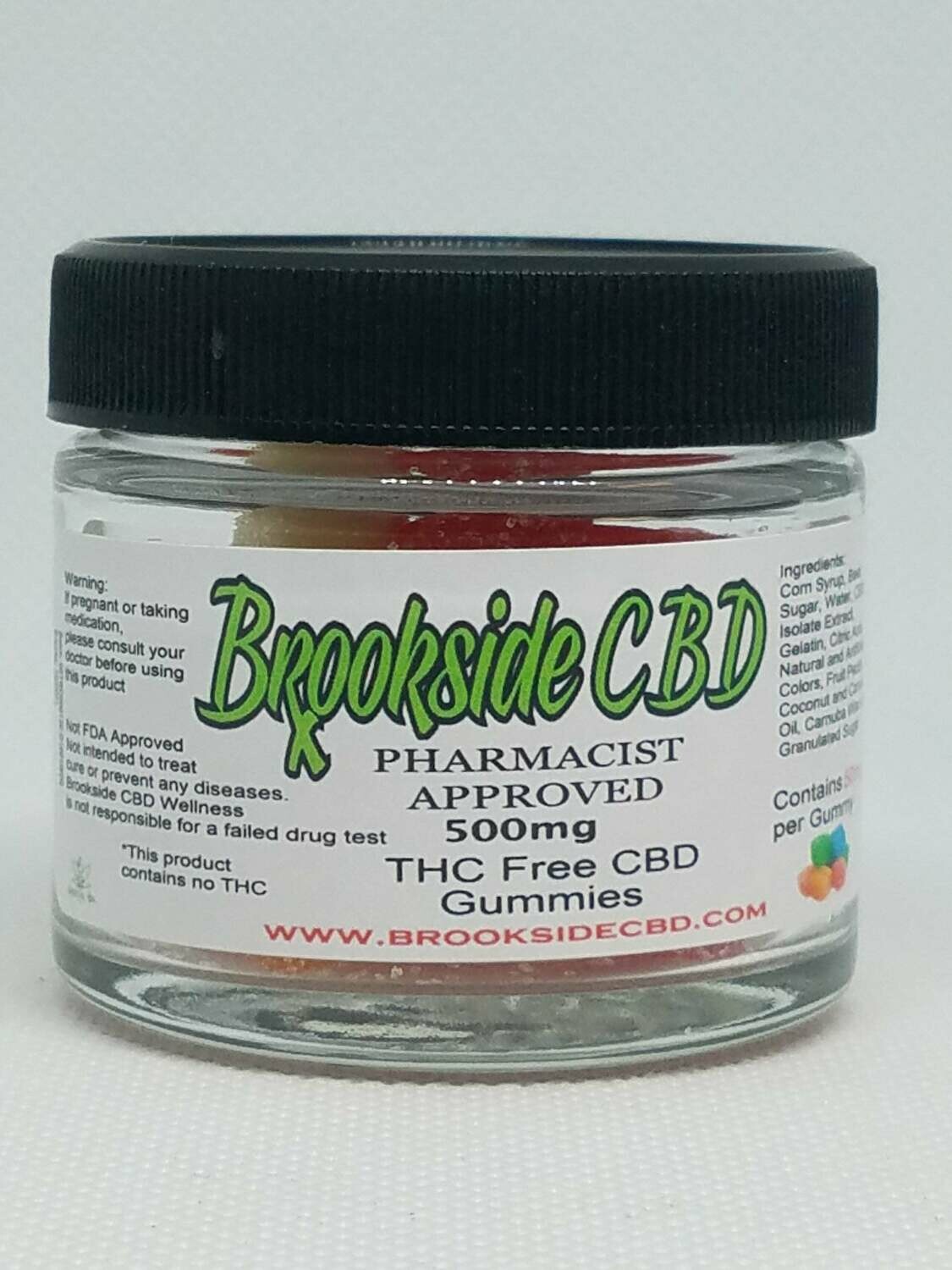 Brookside THC Free Gummies 10 Count